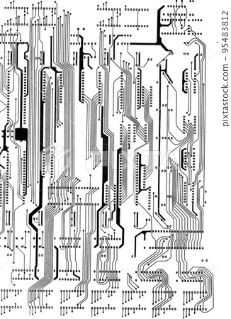 real circuit board 95483812