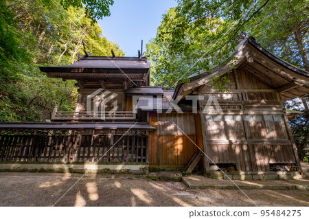 鳥取縣日野郡日南町印加樂樂福神社大殿 95484275