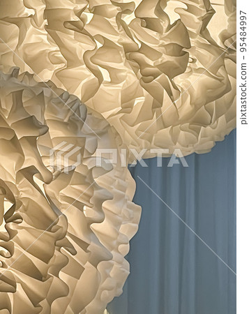 Interior design and lighting decor, elegant modern lamp as home decoration product, furniture detail close-up Interior design and lighting decor, elegant modern lamp as home decoration product, furniture detail close-up 95484997