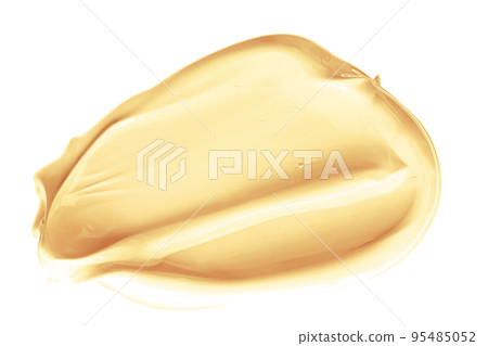 Pastel orange beauty swatch, skincare and makeup cosmetic product sample texture isolated on white background, make-up smudge, cream cosmetics smear or paint brush stroke closeup Pastel orange beauty swatch, skincare and makeup cosmetic product sample texture isolated on white background, make-up smudge, cream cosmetics smear or paint brush stroke closeup 95485052