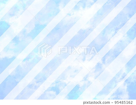 Striped watercolor sky Striped watercolor sky 95485162