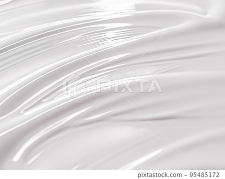 Glossy white cosmetic texture as beauty make-up product background, cosmetics and luxury makeup brand design concept Glossy white cosmetic texture as beauty make-up product background, cosmetics and luxury makeup brand design concept 95485172