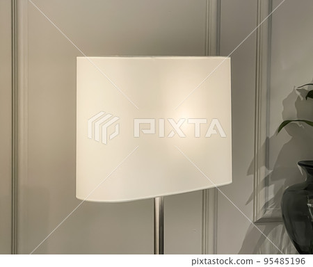 Interior design and lighting decor, elegant modern lamp as home decoration product, furniture detail close-up 95485196