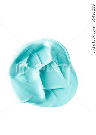 Pastel mint beauty swatch, skincare and makeup cosmetic product sample texture isolated on white background, make-up smudge, cream cosmetics smear or paint brush stroke closeup Pastel mint beauty swatch, skincare and makeup cosmetic product sample texture isolated on white background, make-up smudge, cream cosmetics smear or paint brush stroke closeup 95485239