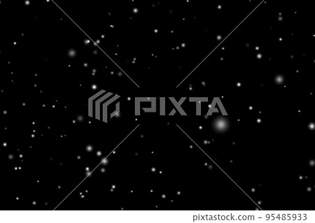 White snow overlay layer on black background, snowflakes bokeh and snowfall for Christmas and holiday design concept White snow overlay layer on black background, snowflakes bokeh and snowfall for Christmas and holiday design concept 95485933