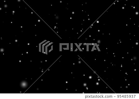 White snow overlay layer on black background, snowflakes bokeh and snowfall for Christmas and holiday design concept White snow overlay layer on black background, snowflakes bokeh and snowfall for Christmas and holiday design concept 95485937