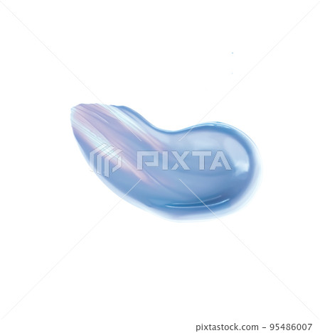 Pastel blue beauty swatch, skincare and makeup cosmetic product sample texture isolated on white background, make-up smudge, cream cosmetics smear or paint brush stroke closeup Pastel blue beauty swatch, skincare and makeup cosmetic product sample texture isolated on white background, make-up smudge, cream cosmetics smear or paint brush stroke closeup 95486007
