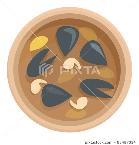Sea food fish icon cartoon vector. Cuisine portugal. People costume Sea food fish icon cartoon vector. Cuisine portugal. People costume 95487084