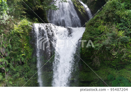 大分縣只園瀑布 大分縣只園瀑布 95487204