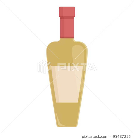 Wine bottle icon cartoon vector. Cellar winery. Drink food Wine bottle icon cartoon vector. Cellar winery. Drink food 95487235