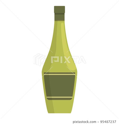 Store wine bottle icon cartoon vector. Winery drink. Grape vine Store wine bottle icon cartoon vector. Winery drink. Grape vine 95487237