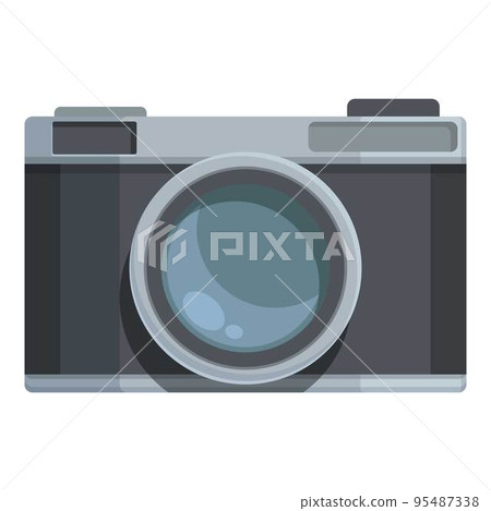 Old camera icon cartoon vector. Retro analogue. Device equipment Old camera icon cartoon vector. Retro analogue. Device equipment 95487338