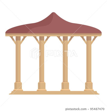 japanese gazebo clipart