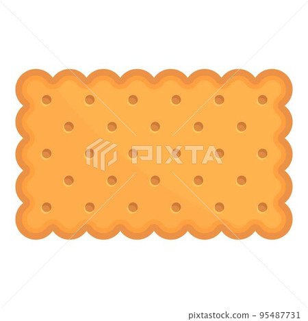 Biscuit icon cartoon vector. Cookie food. Snack sugar Biscuit icon cartoon vector. Cookie food. Snack sugar 95487731