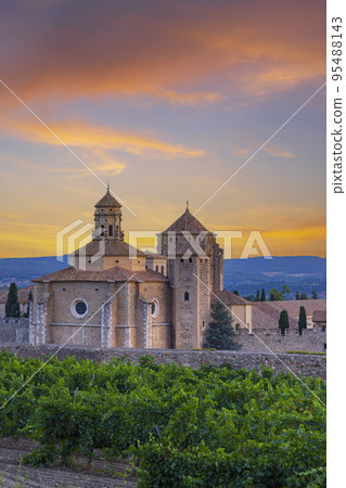 Royal Abbey of Santa Maria de Poblet, cistercian monastery, Catalonia, Spain 95488143