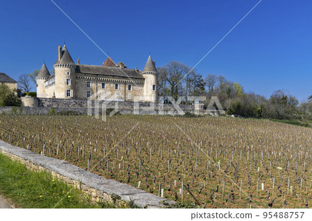 Chateau de Rully castle, Saone-et-Loire departement, Burgundy, France 95488757
