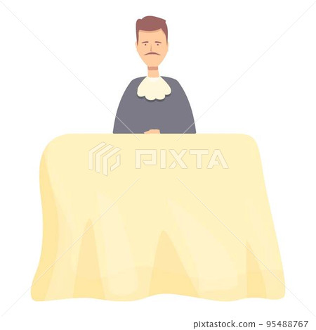 Culinary menu icon cartoon vector. Food critic. Guest drink Culinary menu icon cartoon vector. Food critic. Guest drink 95488767