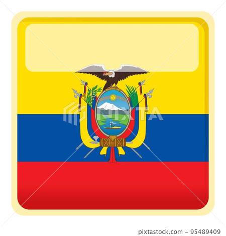 Emblem nation icon cartoon vector. Flag travel. National day 95489409