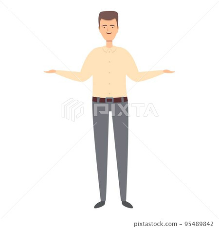 Male teacher icon cartoon vector. Man school. Person lecture Male teacher icon cartoon vector. Man school. Person lecture 95489842