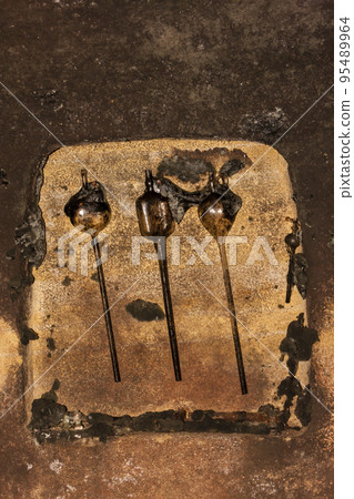 interior of wine cellar in Retz, Lower Austria, Austria interior of wine cellar in Retz, Lower Austria, Austria 95489964