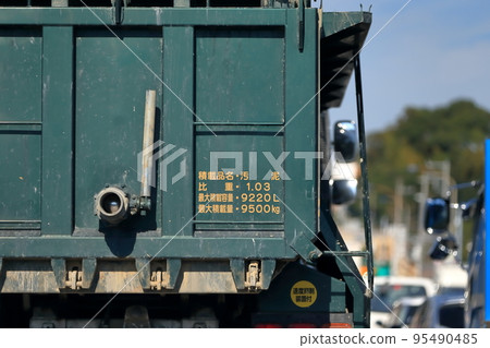 工業垃圾收運車圖片 工業垃圾收運車圖片 95490485