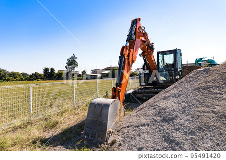 construction vehicle mini excavator 95491420