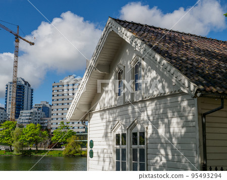 the city of Stavanger in norway 95493294