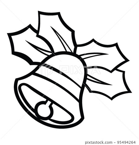 Isolated Christmas Bell Illustration Isolated Christmas Bell Illustration 95494264