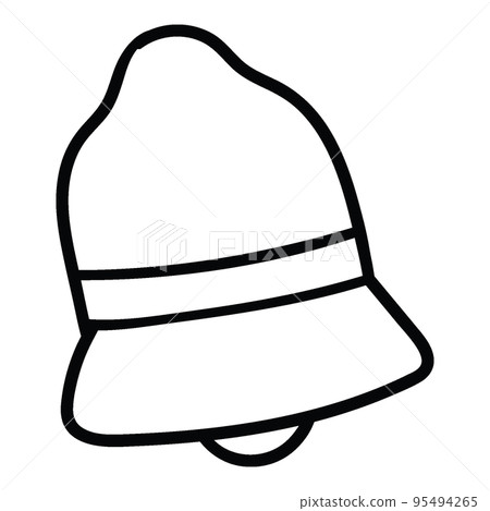 Isolated Christmas Bell Illustration Isolated Christmas Bell Illustration 95494265