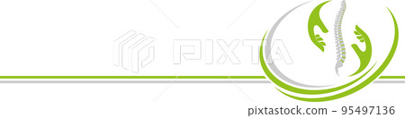 Orthopedic, physical therapy, chiropractor, massage, background, logo 95497136