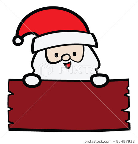 Christmas Santa Claus Vector Illustration 95497938