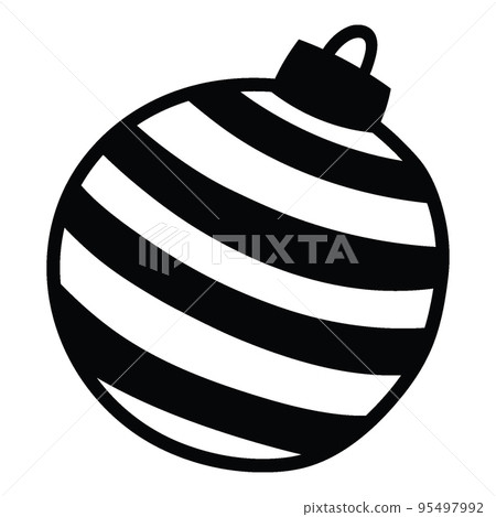 Isolated Christmas Ball Isolated Christmas Ball 95497992
