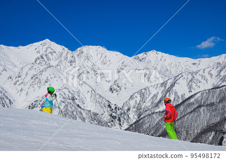 冬季滑雪勝地 冬季滑雪勝地 95498172