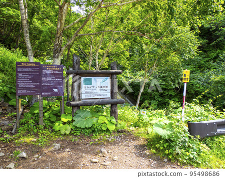 Kamuiwakka Hot Waterfall (Shari Town, Hokkaido) 95498686