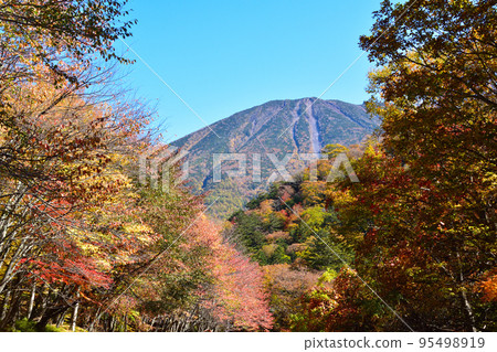 Autumn Okunikko Mount Nantai 95498919