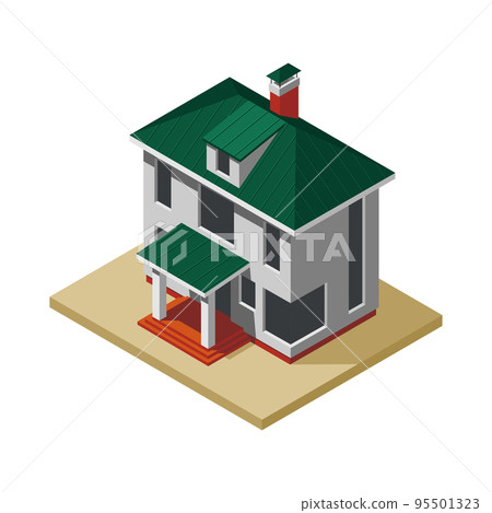 House Construction Icon 95501323