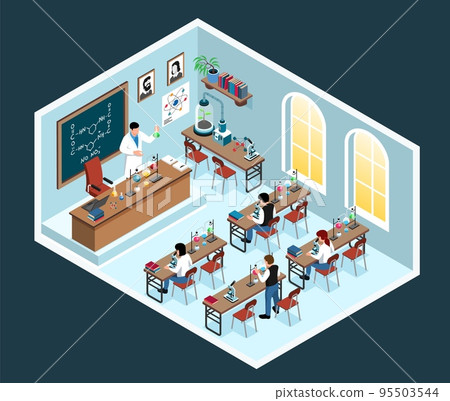 Isometric Chemistry Class Composition 95503544
