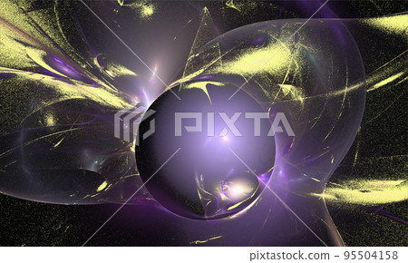 fantasy space illustration of a purple planet in deep space, wallpaper, design fantasy space illustration of a purple planet in deep space, wallpaper, design 95504158