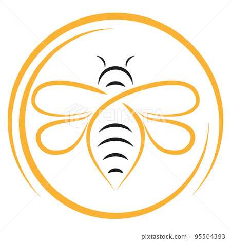 Bee, Bumblebee, Animal, Insect, Logo, Icon Bee, Bumblebee, Animal, Insect, Logo, Icon 95504393