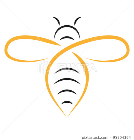 Bee, Bumblebee, Animal, Insect, Logo, Icon 95504394