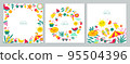 Summer vector templates 95504396