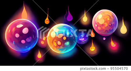 Energy sphere. Fortune teller, mind power, prediction, halloween concept. Energy sphere. Fortune teller, mind power, prediction, halloween concept. 95504570