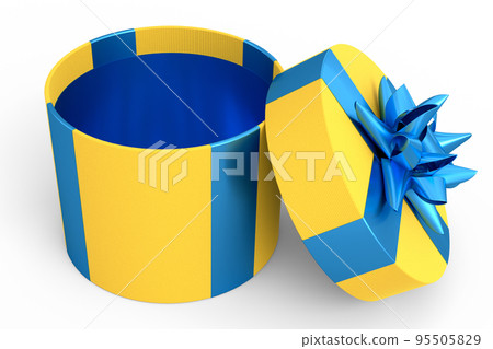Gift boxes with ribbon and bow isolated on white background. greeting design Gift boxes with ribbon and bow isolated on white background. greeting design 95505829