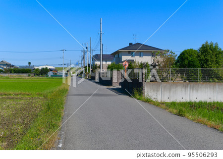 Scenery of Yoshikawa City, Saitama Prefecture October 2022 95506293