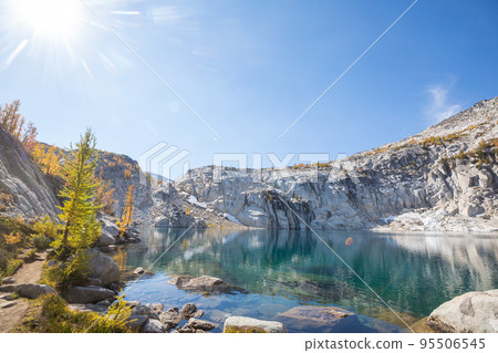 Alpine lake Alpine lake 95506545