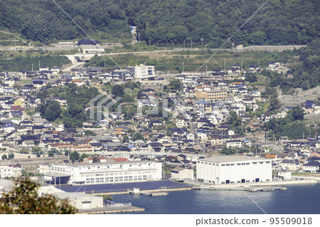 Mihara: View from Mt. Fudekage Observation Plaza, Itozaki area, Mihara City, Hiroshima Prefecture Mihara: View from Mt. Fudekage Observation Plaza, Itozaki area, Mihara City, Hiroshima Prefecture 95509018