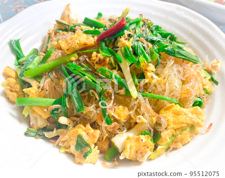 中國家常大蒜粉（炒蒜葉和harusame） 95512075
