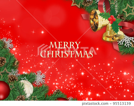 Christmas image background material 95513139
