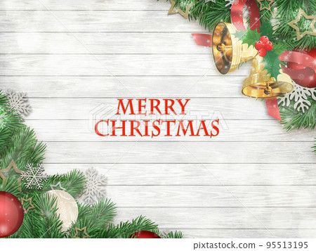 Christmas image background material 95513195