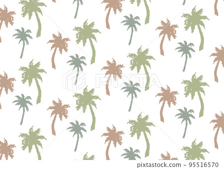 棕櫚樹圖案的插圖 95516570
